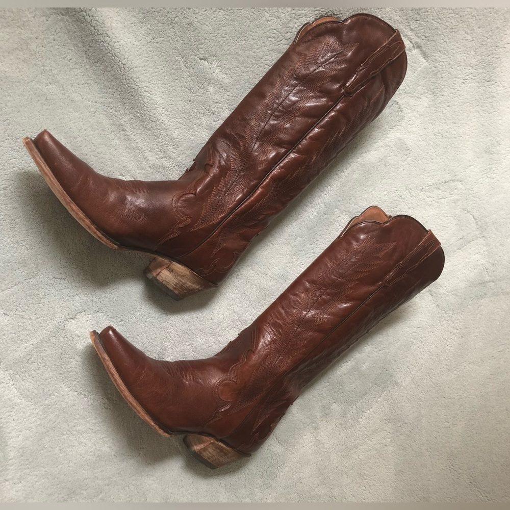 Dan Post Valeria Cognac Boots 8.5